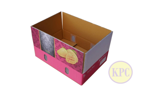 กล่องผลไม้พิมพ์สี กันน้ำ